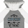 thumbnail image 4 of Inktastic Cousin Crew Girls Long Sleeve Baby Bodysuit, 4 of 5