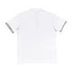 thumbnail image 5 of Camisa Elvqul de Hombre de Color Sólido Blanco Manga Corta Cuello Mao Casual Botones, 5 of 7