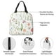 thumbnail image 4 of Easygdp Wildflower Watercolor 2 Bolsa Térmica Premium - Tela Oxford Impermeable, Gran Capacidad, Bolsillo Frontal, Unisex para Trabajo, Escuela, Actividades al Aire Libre y Picnics, 4 of 8