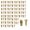 50PC, variant on Hinge Expansion Screw Anchor Kit, Heavy Duty Wall Anchor Screws for Tile Stone Cabinet Door Hinge Mounting, Hard Surface Fixing Fastener Set