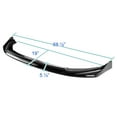 thumbnail image 4 of Spec-D Tuning Glossy Black Front Bumper Lip Spoiler Splitter 3PC Compatible with 2014-2017 Honda Fit, 4 of 7