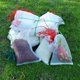 thumbnail image 4 of Set of 100 bags with drawstring 15 x 10cm in anti-insect mesh, Nylon garden protection net, Reusable fruit and plant protection bag, Anti-bird grape b, 4 of 5