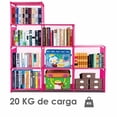 thumbnail image 3 of Librero Organizador Armado Facil Portátil Práctico Color Rosa, 3 of 3