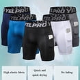 thumbnail image 2 of Pantalones cortos deportivos de baloncesto para hombre, mallas de compresión para entrenamiento, gimnasio, correr, 2 of 4
