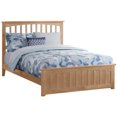 thumbnail image 1 of Atlantic Furntiure Mission Queen Bed with Foot Board in Natural, 1 of 1
