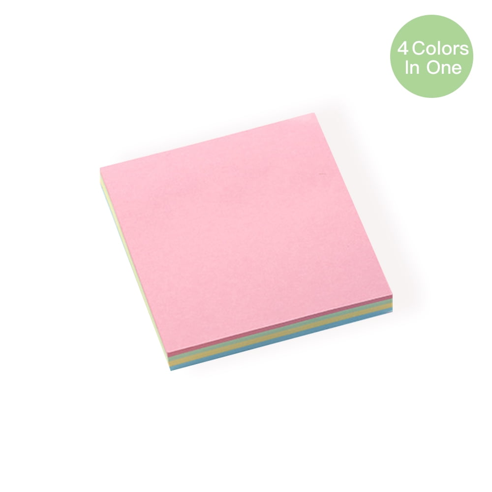 STICKY NOTES Self Adhesive Paper Note Memo Squares Reminder Sticke Birthday Q2A3 