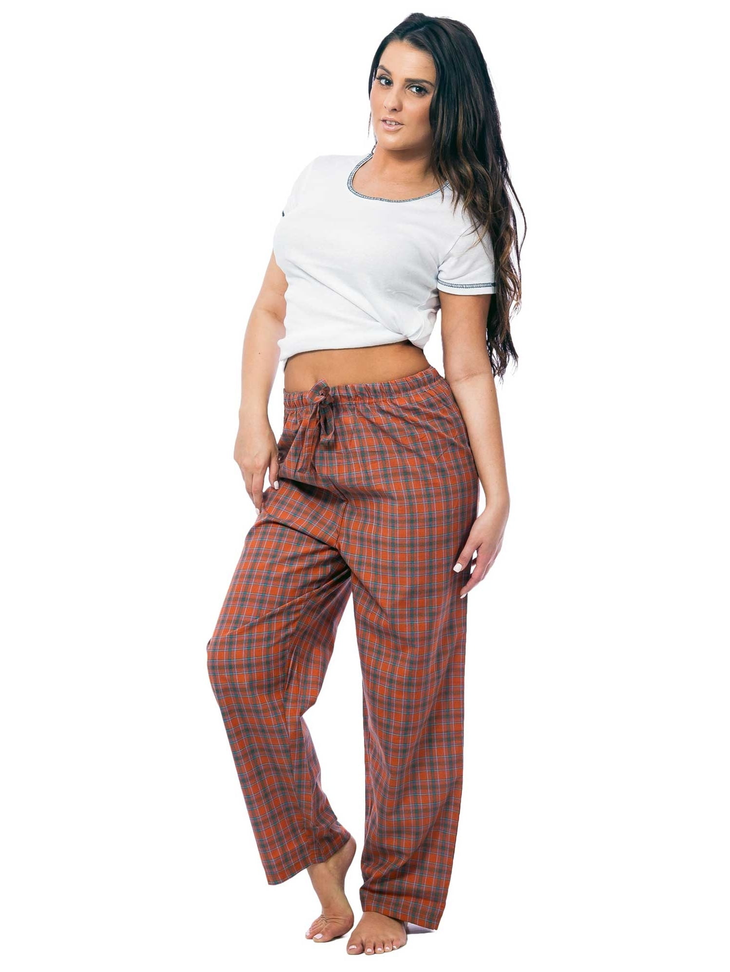 cotton cuffed pyjama bottoms