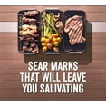 thumbnail image 2 of Yukon Glory 3-Pc Sear N Serve Cast Iron Grill Pan Set with Handle BBQ Grill Set, 2 of 7