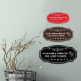 thumbnail image 2 of Signs ByLITA Victorian I'm on a Gin & Tonic Diet I've lost 2 days Sign (Brushed Gold) - Small, 2 of 8