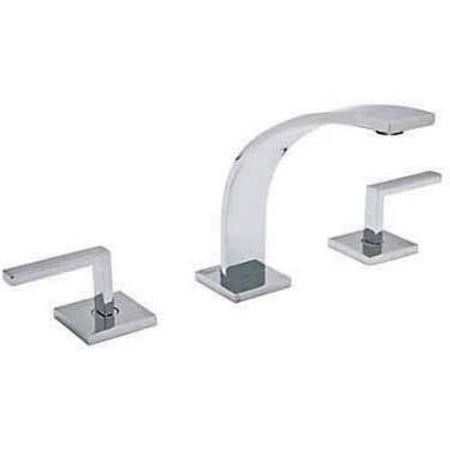 - Rohl WA102 Modern Wave Widespread Kitchen Faucet, Available in Various Colors