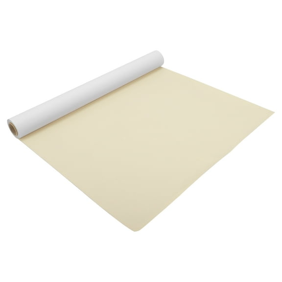 Unique Bargains Self Adhesive Leather Repair Patch Strong Stickiness 60"x16" Leather Repair Tape PU Leather Beige White 1 Pcs