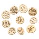 thumbnail image 4 of KAKOWELY 100Ud Huevos De Madera Colgantes Beige Para Manualidades Y Ambiental Sostenible, 4 of 7