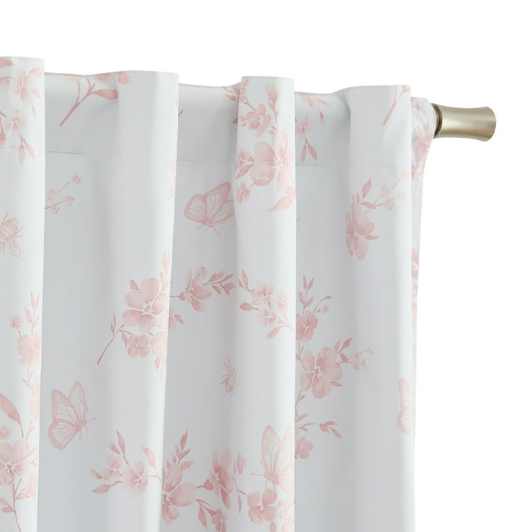 Ecologee Butterfly 100% Blackout Rod Pocket Back Tab Single Indoor