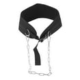 Adjustable Dip Belt Heavy Duty Dip Belt with Chain and Carabiner for