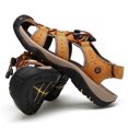 thumbnail image 1 of Sandalias de verano Zapatos de playa Zapatos de hombre transpirables Suministros al aire libre para senderismo (marrón claro 43), 1 of 3