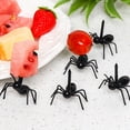 thumbnail image 3 of Palillos de hormigas, tenedor para postre de frutas (12 uds), tenedores reutilizables para comida de hormigas, tenedores para aperitivos de animales para aperitivos, pasteles y postres, 3 of 5