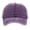 Purple, variant on Women's Ponytail Baseball Cap, Vintage Washed High Bun Dad Hat, Adjustable Sun Hat for Outdoor Sports & Casual Wear One Size