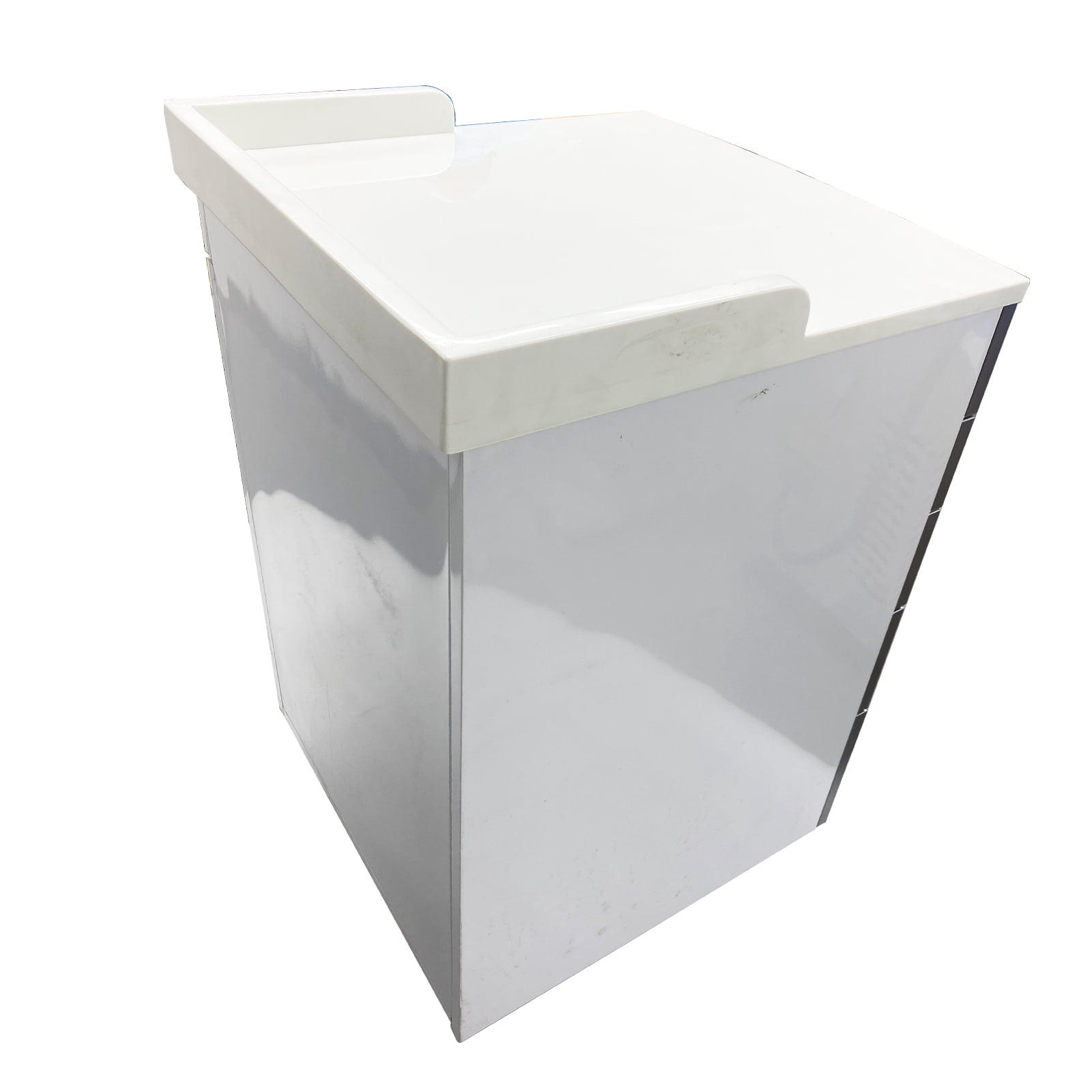 Dental Assistant's Mobile Cart Office File Storage Cabinet with 4 Drawers Brown for Office Hospital School Home Hospital with Lock and Wheels