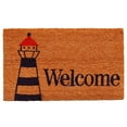thumbnail image 2 of Calloway Mills Lighthouse Welcome Outdoor Doormat, 2 of 2