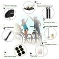 thumbnail image 4 of ECOLIVIZIT Bike Saddlebag Repair Kit and Tools - on the Go Bike Bag and Emergency Repair Kit with 16-in-1 Bike Multi-Tools, Bike Pump, Tire Levers, Glue-Free Tires, Bike Valve, 4 of 7