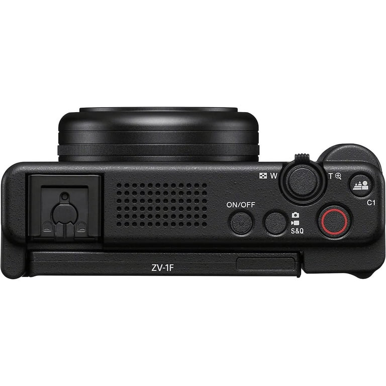 Sony ZV-1F 4K Vlog Camera, Black Bundle with ACCVC1 Kit Sony ZV-1F 4K Vlog Camera, Black Bundle with ACCVC1 Kit