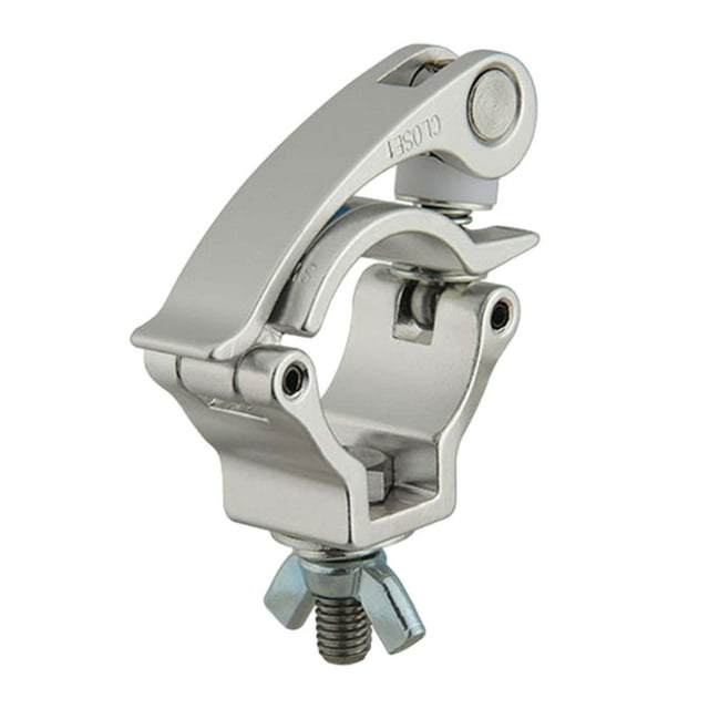 Acoplador giratorio, abrazaderas de luz para DJ, capacidad de carga máxima de 75kg, liberación rápida para accesorios de tubo Od 32-35mm, abrazadera Sunnimix Acoplador giratorio