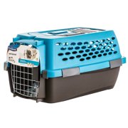 Petmate Vari Kennel Ultra - Breeze Blue/Coffee Brown Dogs up to 10 lbs - (19"L x 12.6"W x 10"H) Pack of 3