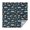 Police and Star, variant on Police and Star Black Pattern Square Tablecloth, Waterproof Wipeable Spillproof Washable Table Cover for Home Kitchen Party and Daily Decor 60"x60"