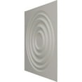 thumbnail image 4 of Ekena Millwork 19 5/8"W x 19 5/8"H Wade EnduraWall Decorative 3D Wall Panel, Universal Aged Metallic Weathered Steel (12-Pack for 32.04 Sq. Ft.), 4 of 6