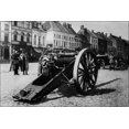 thumbnail image 1 of 24"x36" Gallery Poster, German soldiers & British QF 4.7 inch field gun WWI, Belgium, 1 of 1