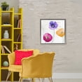 thumbnail image 2 of Stupell Industries Le Jardin Poppies Gray Framed Floater Canvas Wall Art design by Sophie 6, 25 x 25, 2 of 9