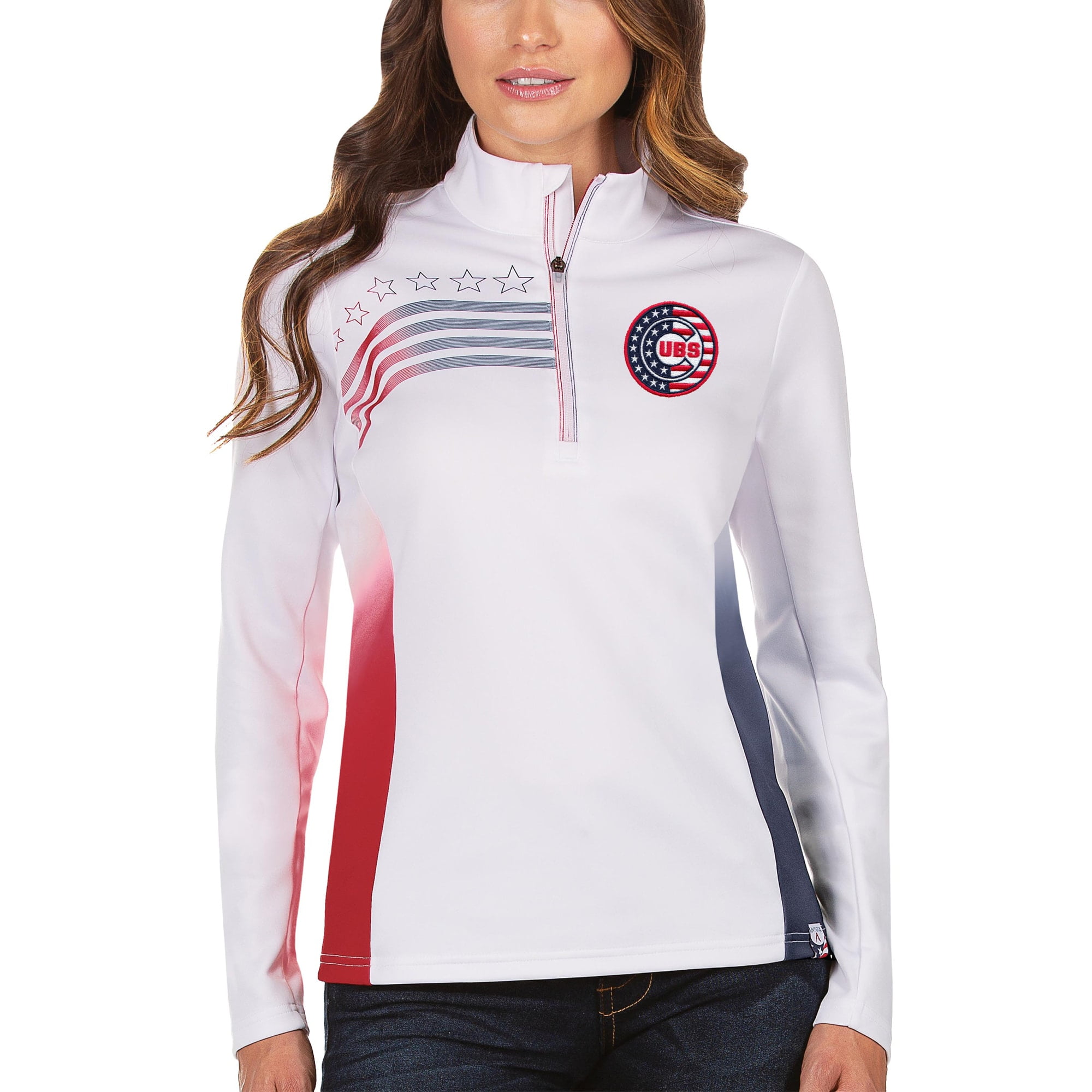 off white baseball jacket