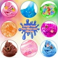 thumbnail image 2 of Slime Kit YOPINSAND, 32 tazas, transparentes, que brillan en la oscuridad, 2 of 7