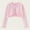 Pink, variant on BRGZLK Girls Long Sleeve Shrug Cardigan Fall Long Sleeved Round Neck Button Knitted Bolero Shrug Sweaters Cropped Jacket Beige 2-3 Years