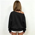 thumbnail image 5 of Vividxx Sweatshirts For Girls Off Shoulder Long Sleeve Sweatshirt Kids Solid Color Cozy Everyday Pullovers Tops Relaxed Fit Stylish Comfortable 11-12 Years, 5 of 5