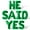 Green, variant on Letter Balloons - HE SAID YES 16" Inch Alphabet Letters Foil Mylar Balloon Bachelor Party Banner (Gold)