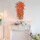 thumbnail image 4 of Cesta Colgante de Flores Artificiales | Decoración de Pared con Enredadera y Envoltura de Plástico | Decoración de Interior y Exterior para El Hogar, Jardín, Patio, Balcón, Sala de Estar y Techo | Ju, 4 of 6