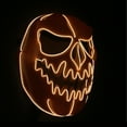 thumbnail image 4 of Cosplay Mask Pumpkin Head LED Full Face Costume Mask Head Mask for Halloween, 4 of 4