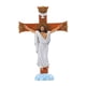 thumbnail image 1 of Figura de conejo de Pascua | Decoración de pared de resina artesanal | Adorno para el hogar de 20 x 2,7 x 13,5 cm para escritorio, sala de estar o estudio | Regalo de arte de estilo europeo, 1 of 9
