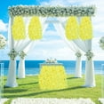 thumbnail image 4 of Gallickan Artificial Lilac Garland, 2ft Hanging Flower Vines for Wedding Arch Ceiling Home Office Decor, Yellow, 4 of 6