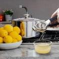 thumbnail image 2 of Lemon Squeezer - New Stainless Steel Manual Lemon Juicer, Lemon Lime Squeezer Press with High Strength, Silicone Handle, 2 of 7
