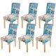 thumbnail image 1 of Funda Protectora para Silla ABPHQTO Hermosa Flor de Primavera Juego de 6, 1 of 4