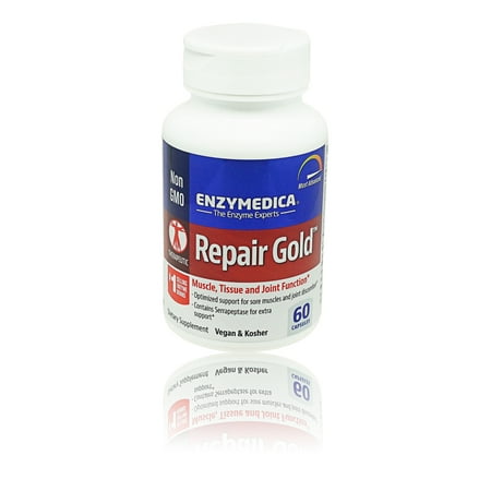 Enzymedica - Repair Gold Muscle Tissue & Joint Function 60 (Best Vitamins For Muscle Repair)