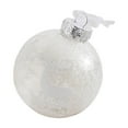 thumbnail image 3 of Boovnll Clear Christmas Ball Ornaments, 3.1" Shatterproof Glitter Plastic Hanging Pendants Christmas Balls for Holiday Xmas Tree, Wedding, Party Decor Gifts, Christmas Tree Decorations, 3 of 4