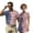 American Flag, variant on Uorisanigo Duck Camo Couple Matching Outfit Men Zipper Shirt Size 2XL 1/4 Zip Short Sleeve Golf Summer Shirt Blouse and Golf Clothes for Women Build in Shorts with Pockets
