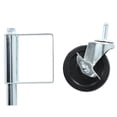 thumbnail image 1 of Rueda De Puerta, Rueda De Puerta De 4 Pulgadas, Hogar Industrial De Caucho YLSHRF Blanco, 1 of 8