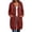 Red, variant on Women's Zip Up Hoodies Long Tunic Sweatshirts Oversized Fleece Casual Long Sleeve 2026 Fall Hoodie Jacket Coat, #01_Black, L