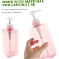thumbnail image 3 of FENGEmpty Pump Bottle Lotion Pump jar Lotion Body wash Bottle Shampoo Dispenser Bottles 32 oz Shampoo Bottle Lotion Bottles Pink containers handwashing Fluid Travel Toiletries-240518, 3 of 7
