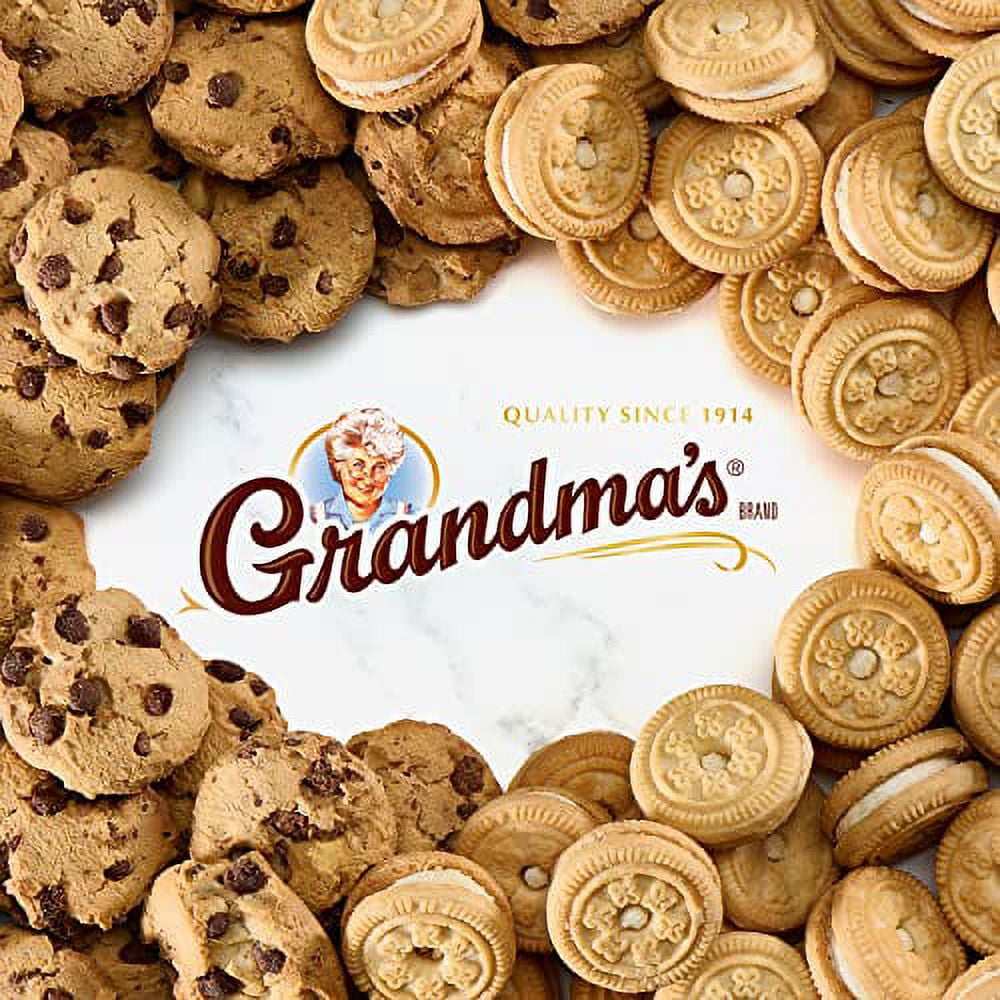 Mini Vanilla Crme Sandwich Cookies, 3.71 oz, 24/Carton