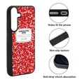 thumbnail image 2 of WIRESTER Shockproof Soft Rubber Cover Case for Samsung Galaxy S25+ / S25 Plus 6.7" 2025, Red Composition Book, 2 of 5